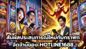 สัมผัสประสบการณ์ใหม่กับกราฟิกจัดจ้านของ HOTLINE1688