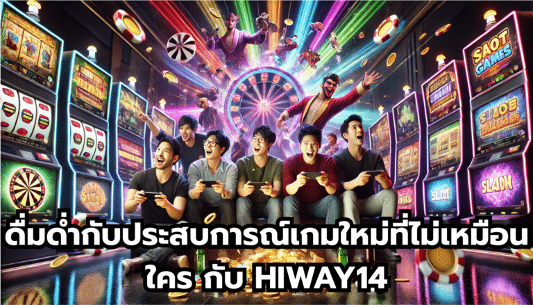 ดื่มด่ำกับประสบการณ์เกมใหม่ที่ไม่เหมือนใคร กับ HIWAY14