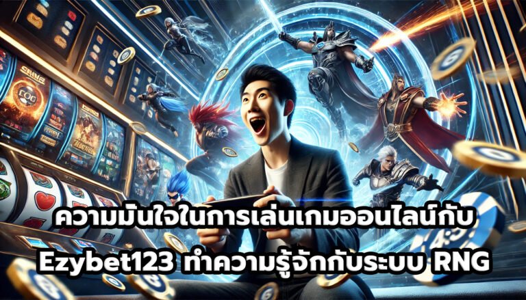 ความมั่นใจในการเล่นเกมออนไลน์กับ Ezybet123 ทำความรู้จักกับระบบ RNG-7